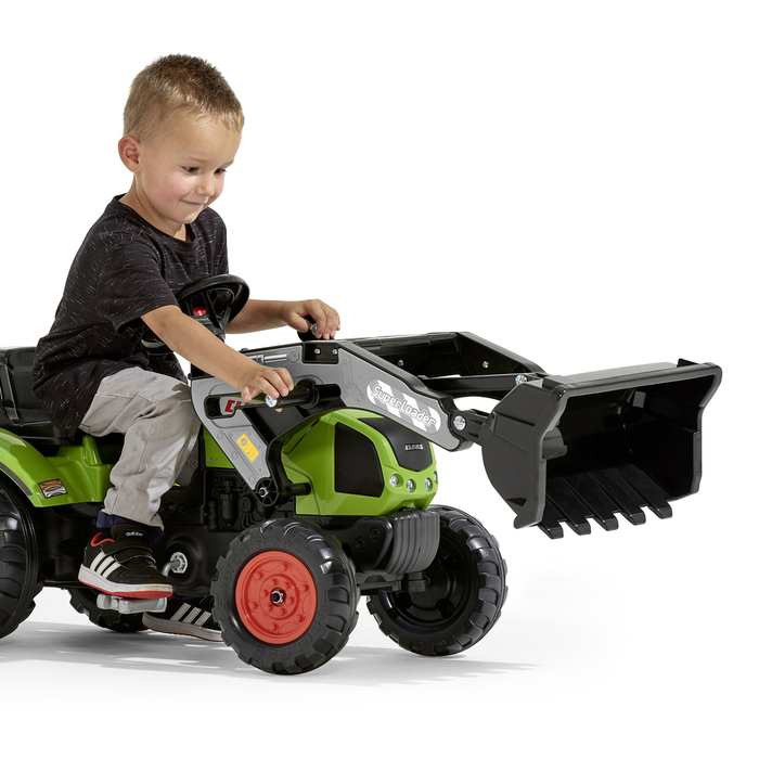 Frontlastare t/pedaltraktor Grå Falk 